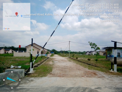 foto gerbang perumahan Griya Teratai Indah
