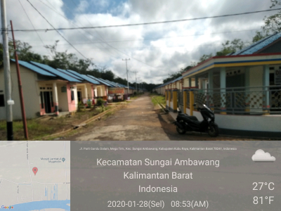 foto gerbang perumahan GARDEN MAS 10