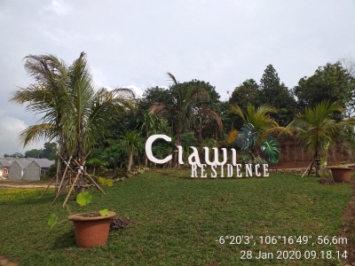 foto gerbang perumahan CIAWI RESIDENCE