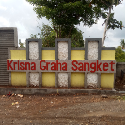 foto gerbang perumahan KRISNA GRAHA SANGKET