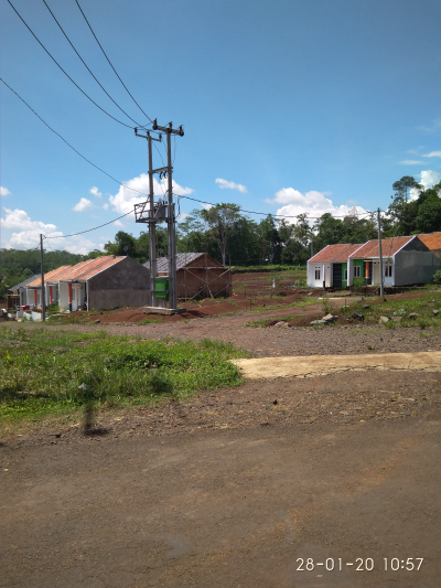 foto gerbang perumahan Green margajaya asri