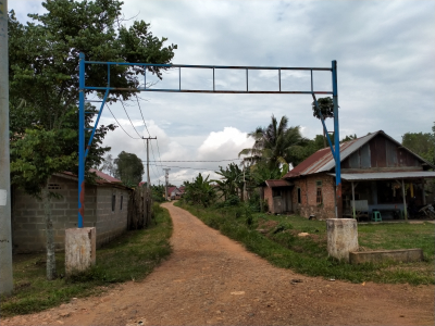 foto gerbang perumahan GRIYA PETALING INDAH