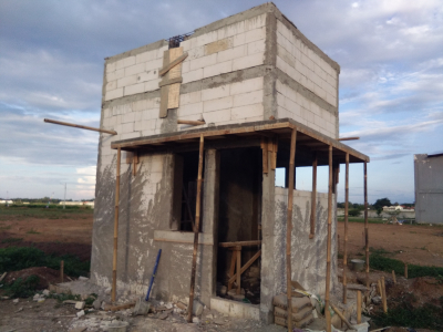 foto gerbang perumahan GRAND KERTAMUKTI RESIDENCES
