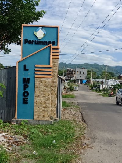 foto gerbang perumahan Perumnas Lompoe II Parepare