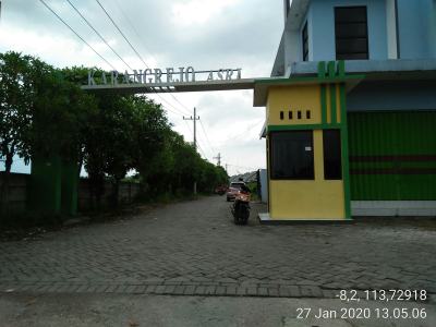 foto gerbang perumahan KARANGREJO ASRI