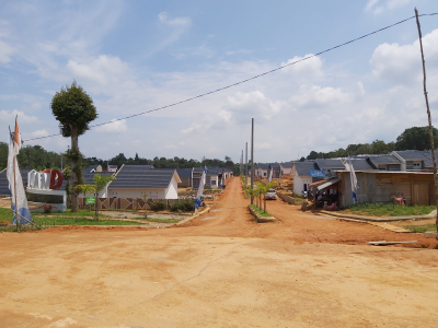 foto gerbang perumahan PERMATA LAND