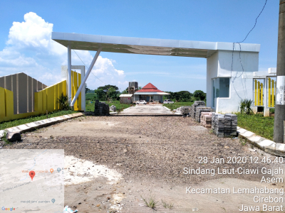 foto gerbang perumahan GRAHA KEANDRA LEMAHABANG