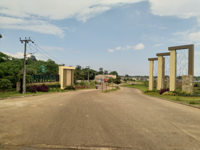 foto gerbang perumahan Mutiara Puri Harmoni Extension