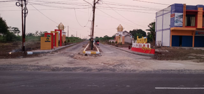 foto gerbang perumahan Batu Belaman Regency