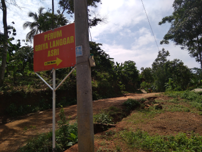 foto gerbang perumahan PERUMAHAN GRIYA LANGGAR ASRI