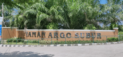 foto gerbang perumahan Taman Argosubur