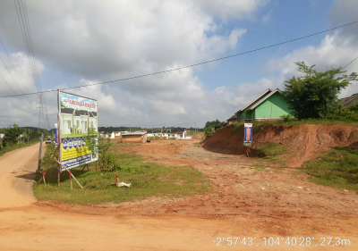 foto gerbang perumahan AIRLANGGA RESIDENCE