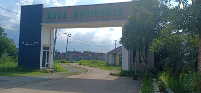 foto gerbang perumahan RAKA RESIDENCE