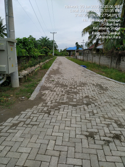 foto gerbang perumahan GRIYA AZZAHRA 3