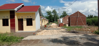 foto gerbang perumahan Curug Permai Raya