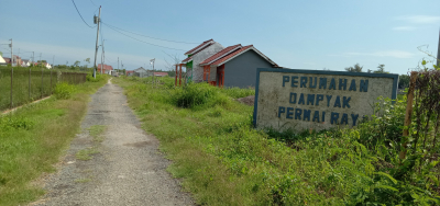 foto gerbang perumahan Dampyak Permai Raya