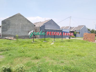 foto gerbang perumahan Graha Pesona