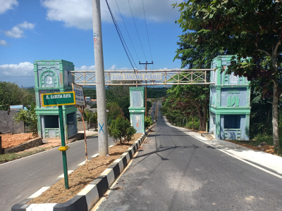 foto gerbang perumahan Perumnas Baru Bumi Tanjung Permai 2