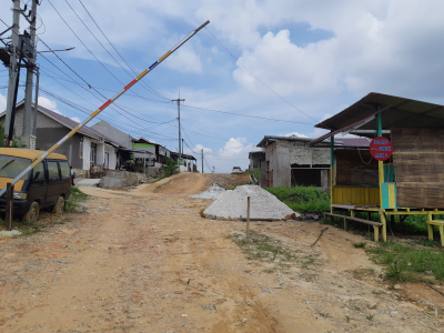 foto gerbang perumahan GRIYA KARANG JOANG ASRI 2