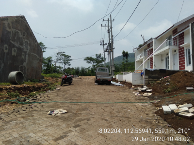 foto gerbang perumahan Rubyland Residence