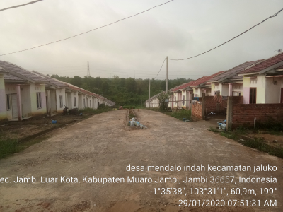 foto gerbang perumahan Hamenda grand 3