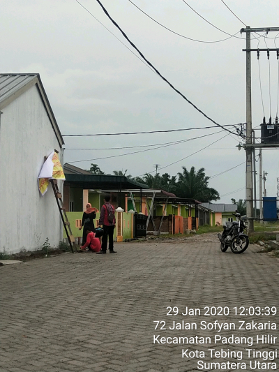 foto gerbang perumahan Perumahan Cemara Residence