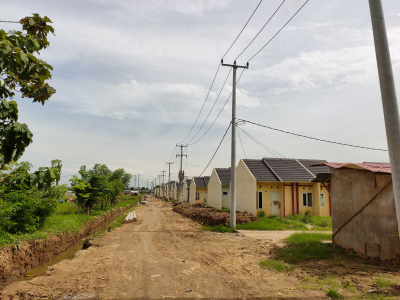 foto gerbang perumahan BEKASI GREEN VILLAGE