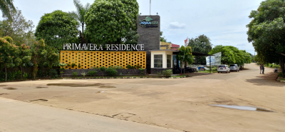 foto gerbang perumahan Primavera Residence