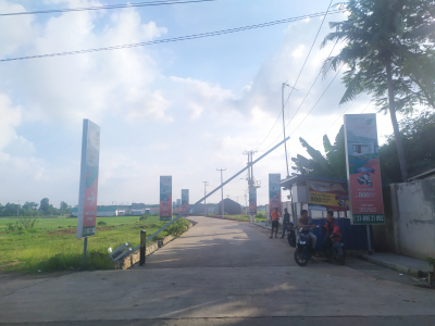 foto gerbang perumahan ETERNAL VILLAGE