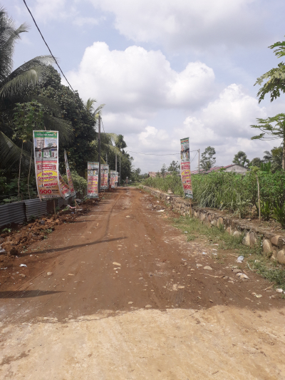 foto gerbang perumahan Griya Deli Indah