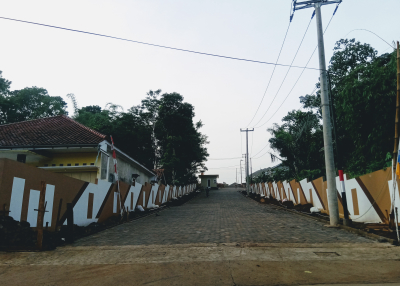 foto gerbang perumahan Bukit Puri Asri (SKMA)