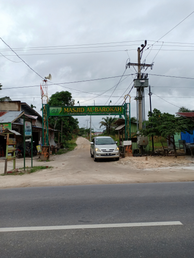 foto gerbang perumahan GAPURA GARUDA