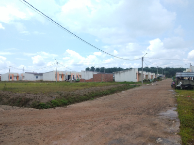 foto gerbang perumahan Grand mutiara persada