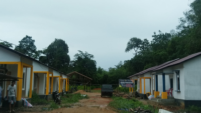 foto gerbang perumahan Sandai Asri Residence