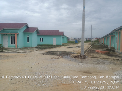 foto gerbang perumahan KUBANG INDAH REGENCY