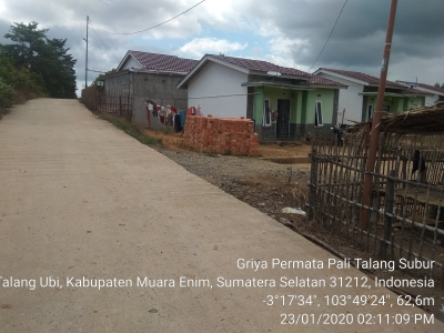 foto gerbang perumahan GRIYA PERMATA PALI