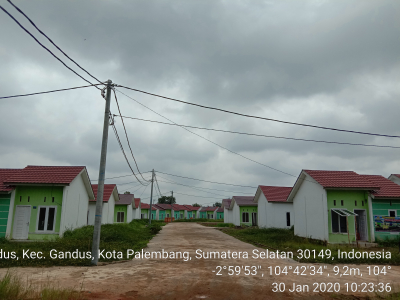 foto gerbang perumahan Syaputra Bersaudara II