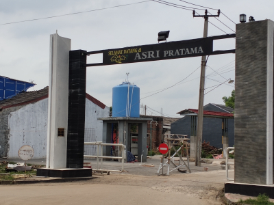 foto gerbang perumahan ASRI PRATAMA