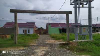 foto gerbang perumahan Citra bandarsari residence