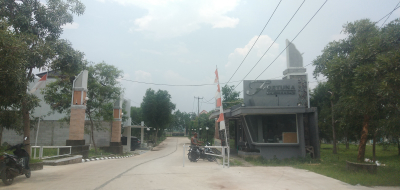 foto gerbang perumahan Fortuna Campakasari
