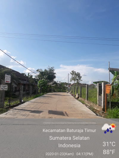 foto gerbang perumahan Graha Sion Air Paoh II