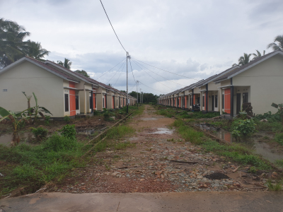 foto gerbang perumahan TUNAS HARAPAN RESIDENCE 2 BLOK B