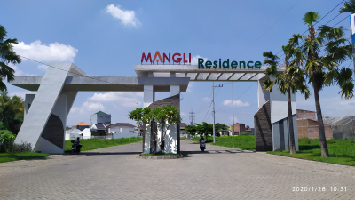 foto gerbang perumahan MANGLI RESIDENCE