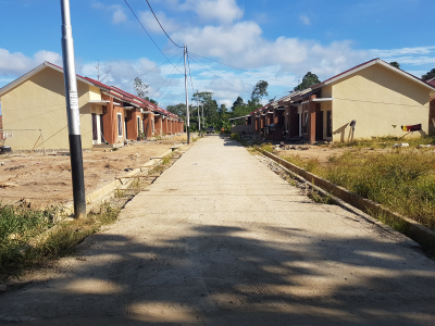 foto gerbang perumahan GRIYA ZARA