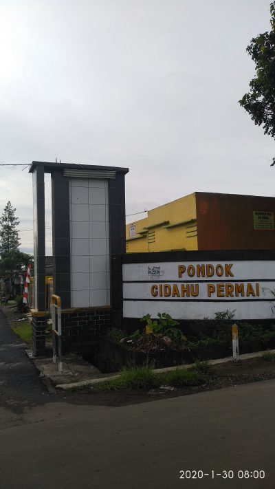 foto gerbang perumahan PONDOK CIDAHU PERMAI