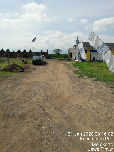 foto gerbang perumahan ARSY VILLAGE