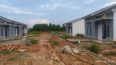 foto gerbang perumahan Purnama Residence