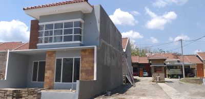 foto gerbang perumahan Palem Residence Wonogiri