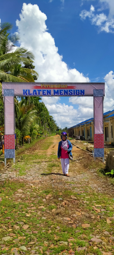 foto gerbang perumahan KLATEN MENSION