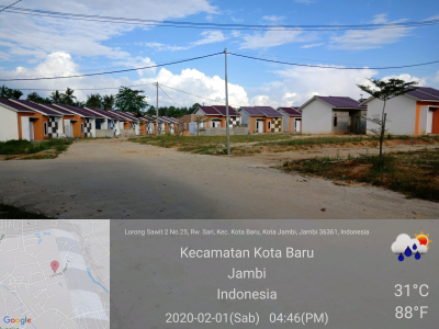 foto gerbang perumahan Javana V3 Reborn
